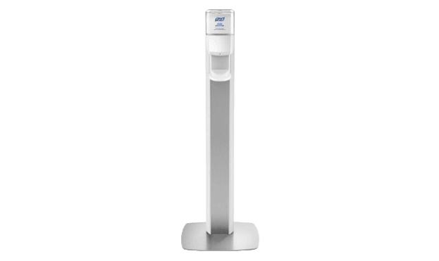 PURELL MESSENGER ES6 Floor Stand 7306DSSLV